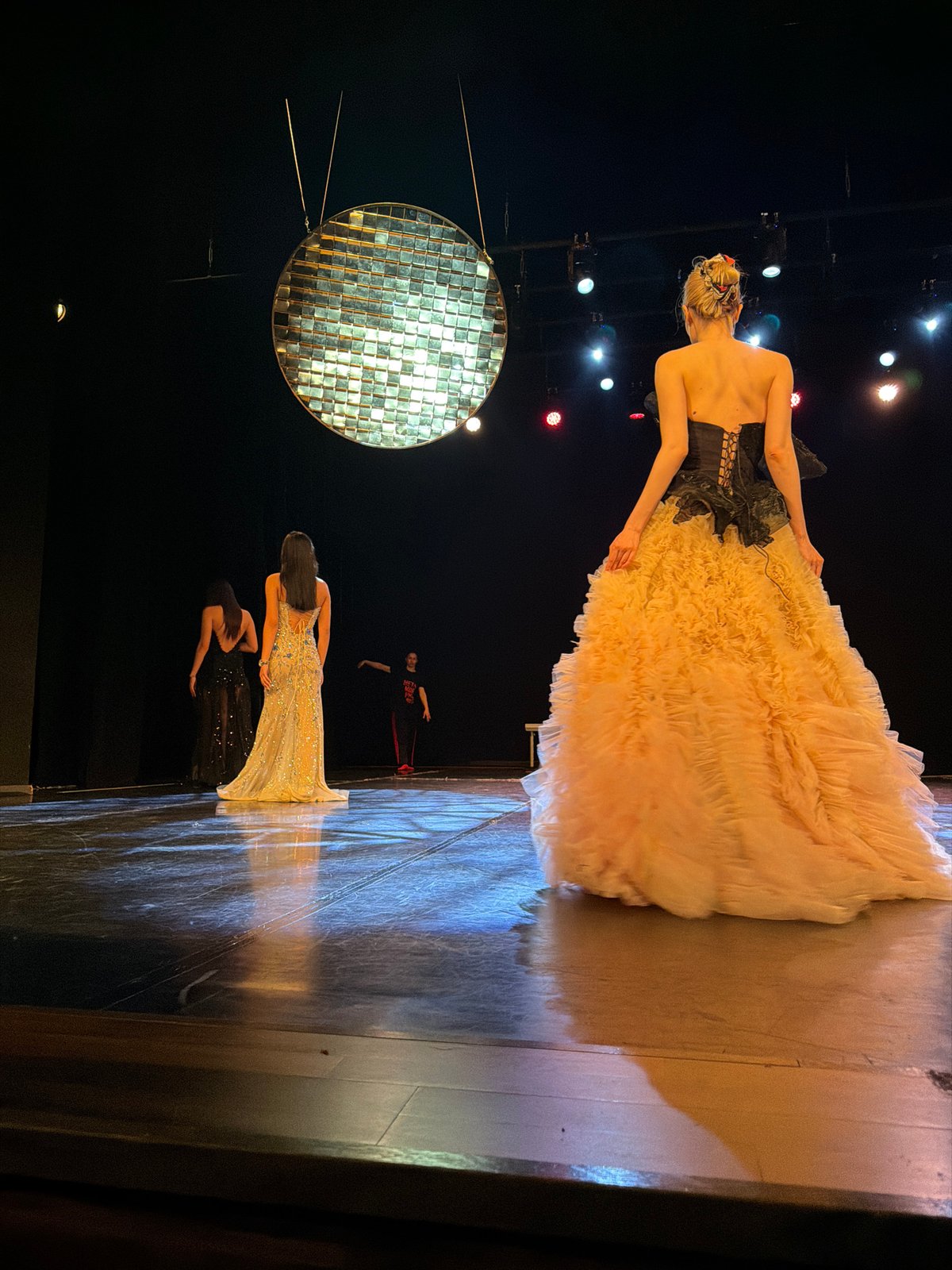 Fashion show with elaborate gowns staged in Blagoevgrad, Bulgaria