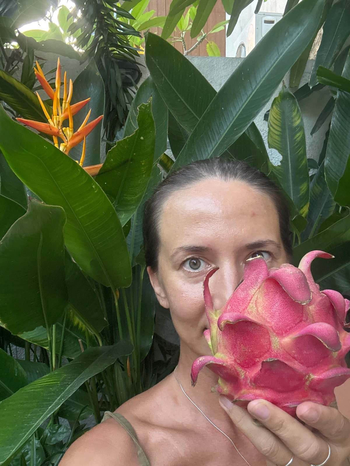 Tropical fruit tasting and residential scenes captured in Kuta Selatan