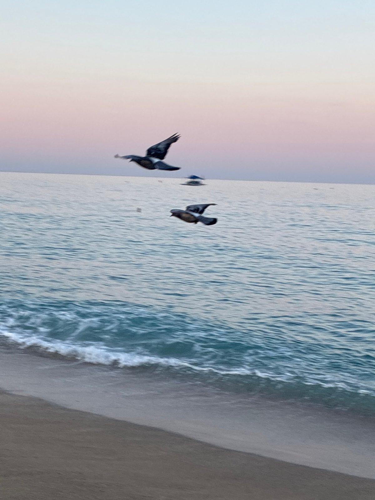Dusk settles over Alanya's Mediterranean coastline