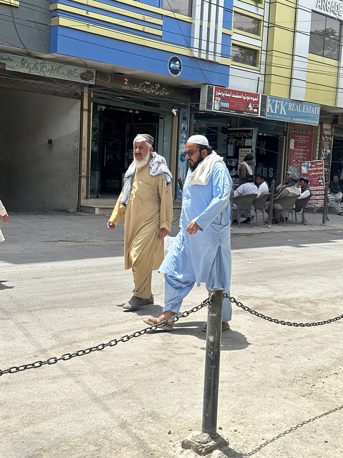 Morning scenes in Quetta show street life, media training