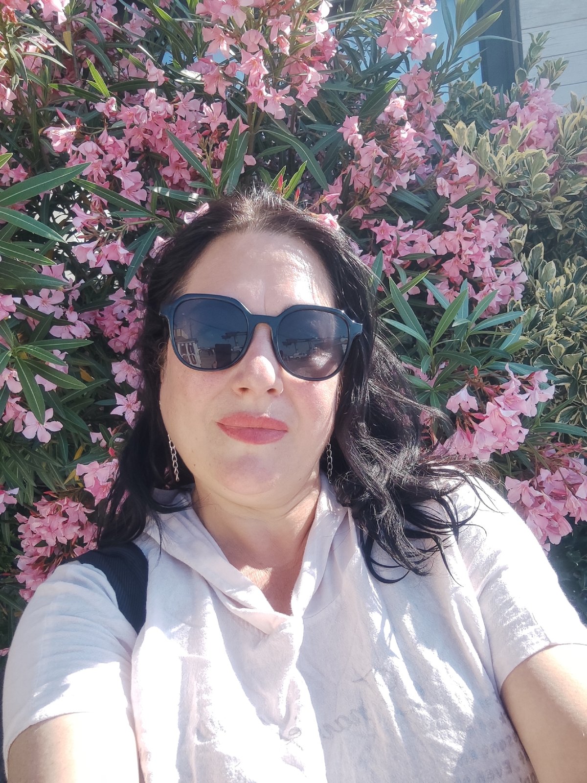 Sunny afternoon strolling Sochi's beachfront promenade and shops