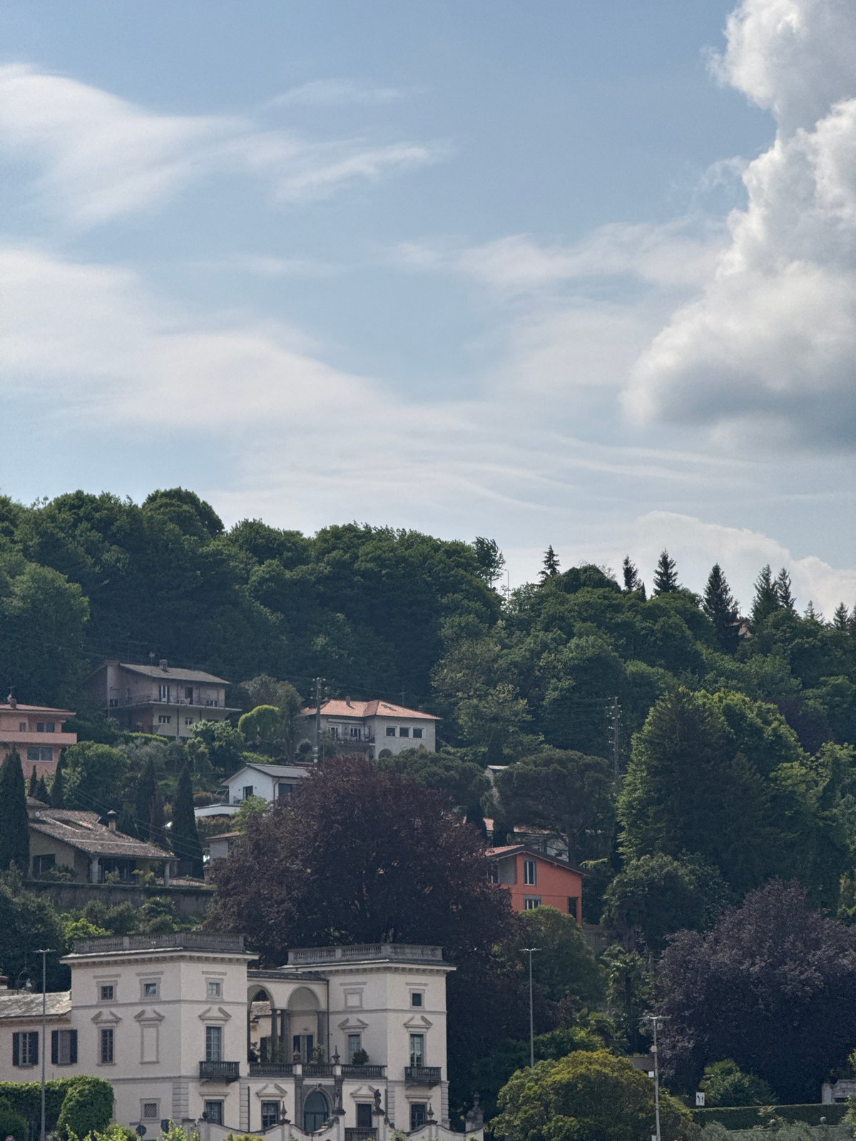 Scenic Lake Como views captured in Malgrate, Italy