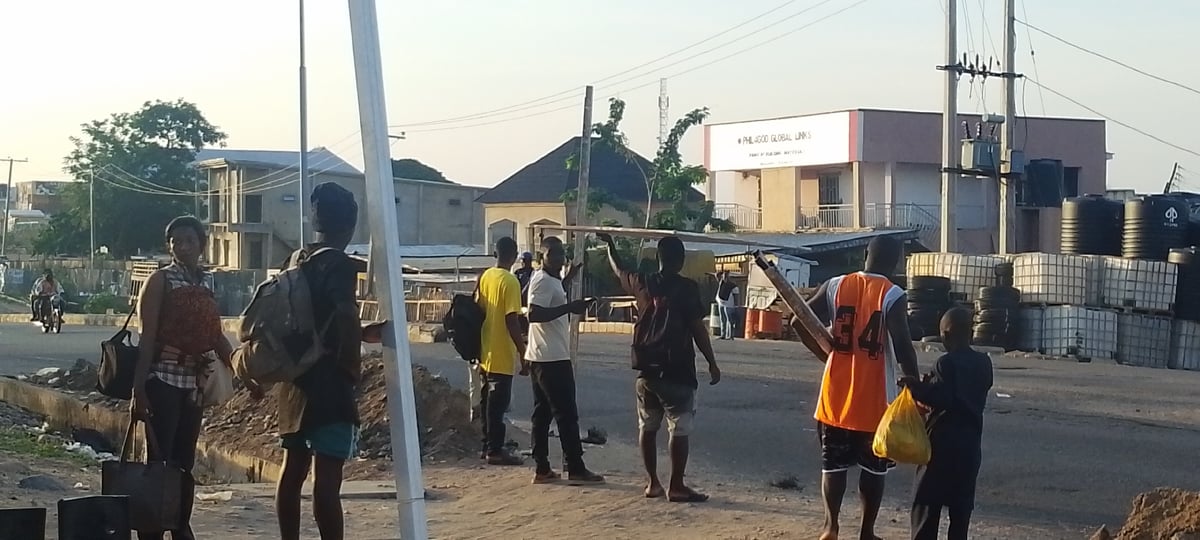 Morning street life documented in Lokoja, Nigeria