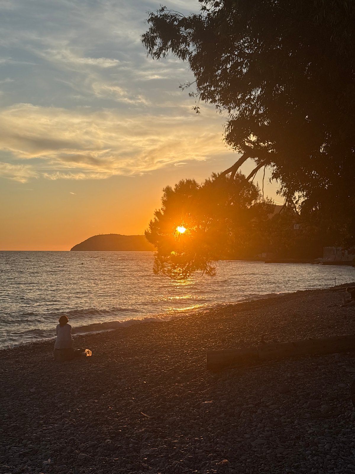 Golden hour sunset session along Bar's Adriatic coastline