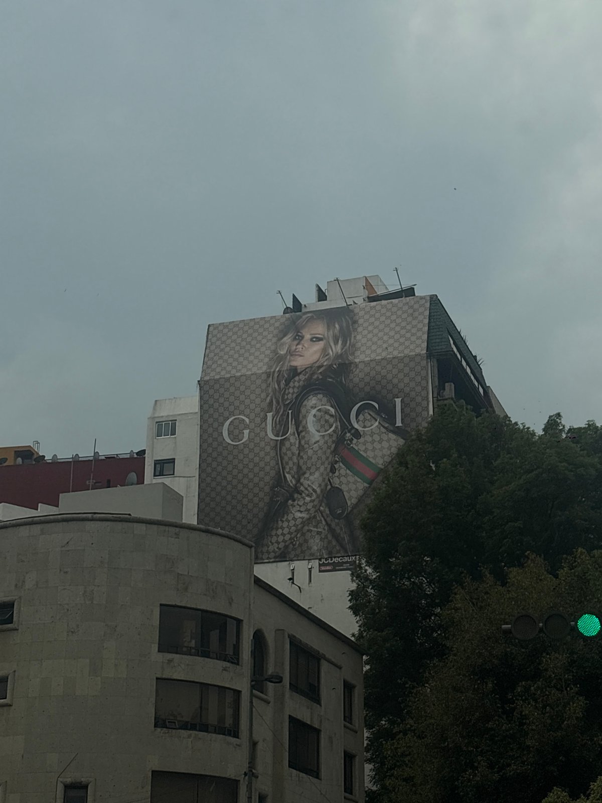 Luxury retail displays captured in Mexico City commercial district