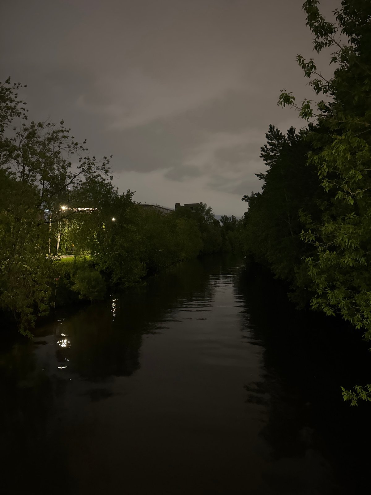 Evening stroll documented along Saint Petersburg canal and walkway