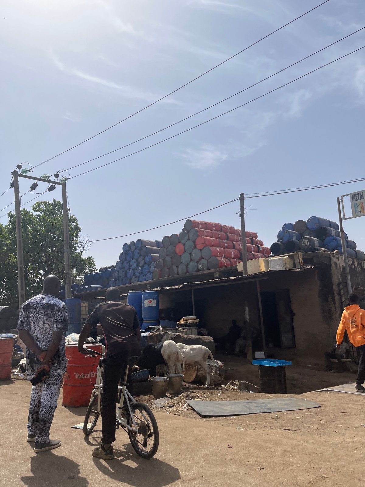 Daily street life documented across Jos, Nigeria neighborhoods