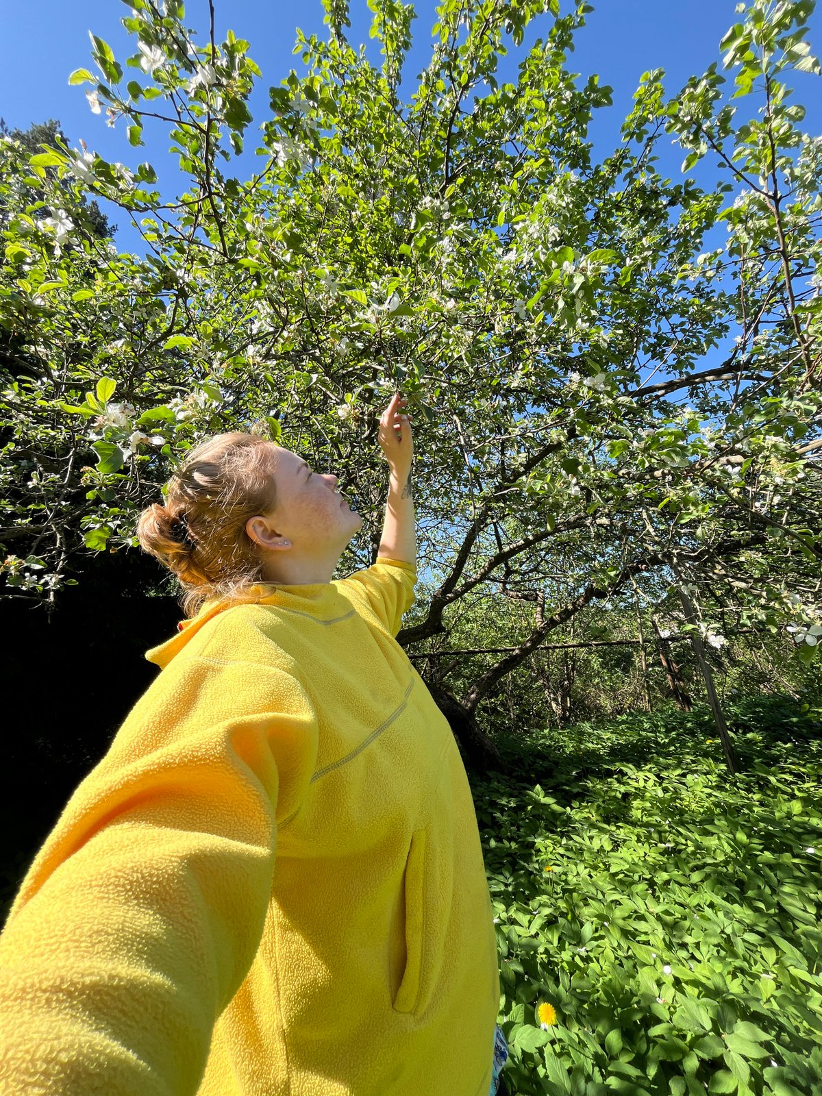 Spring morning moments documented in Chaikovsky, Russia