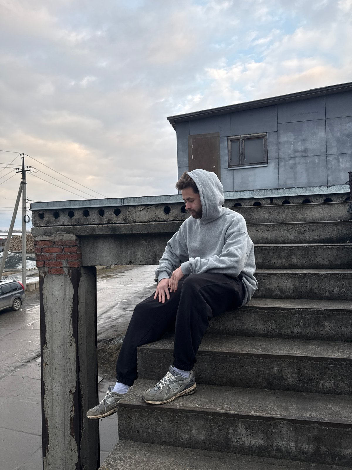 Routine daily activities documented in Chaikovsky, Russia