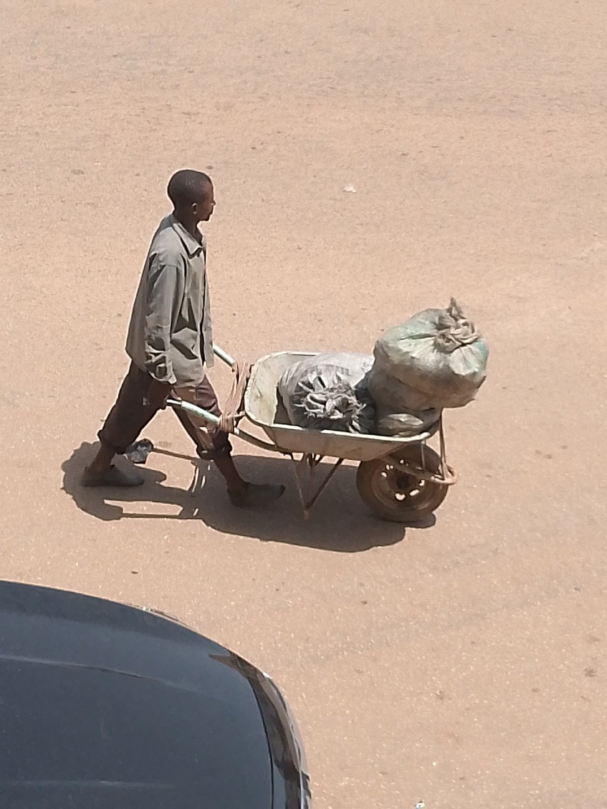 Foot traffic and street commerce in a busy urban district