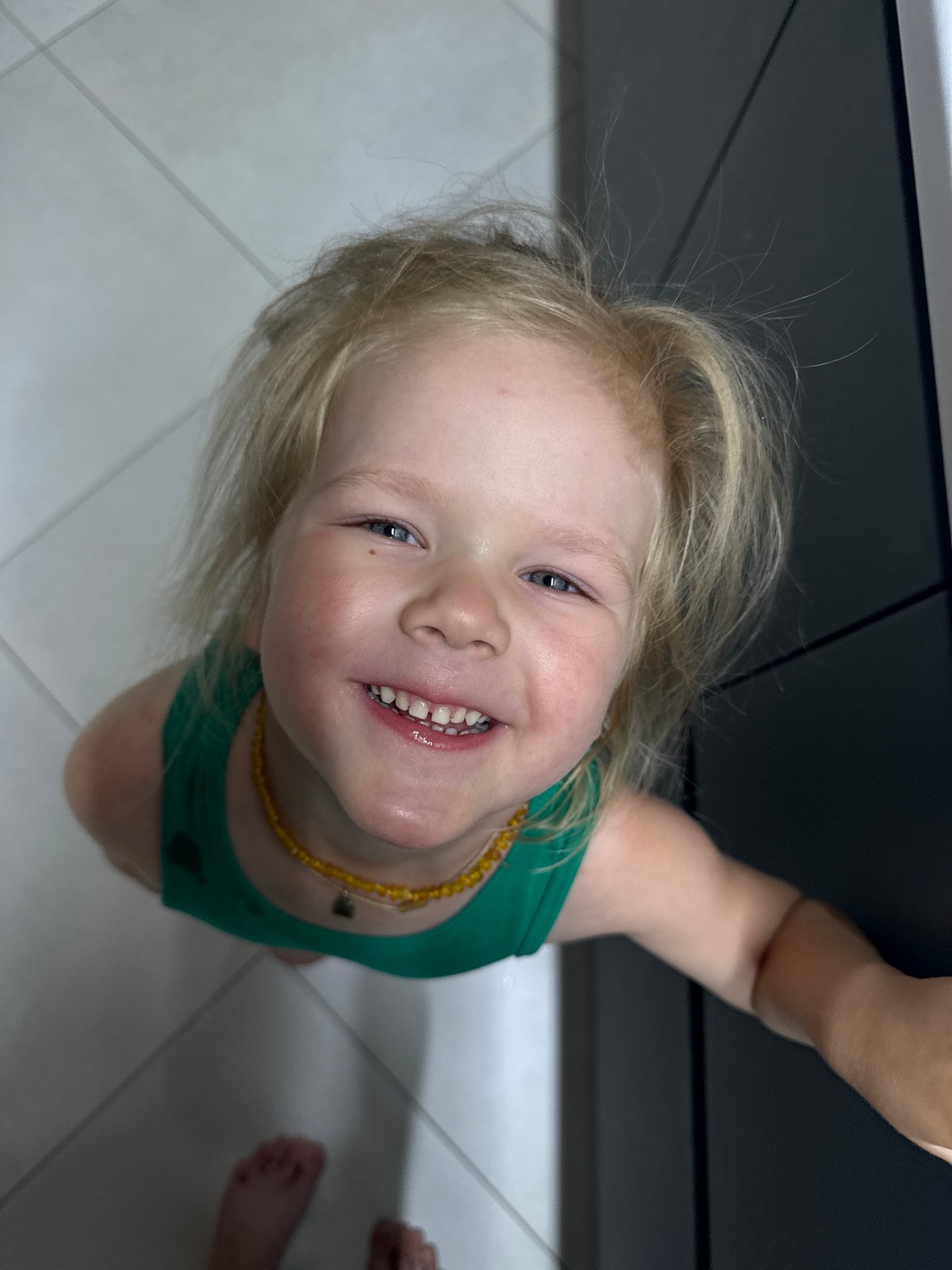 Mother and child's daily moments captured in Russian home