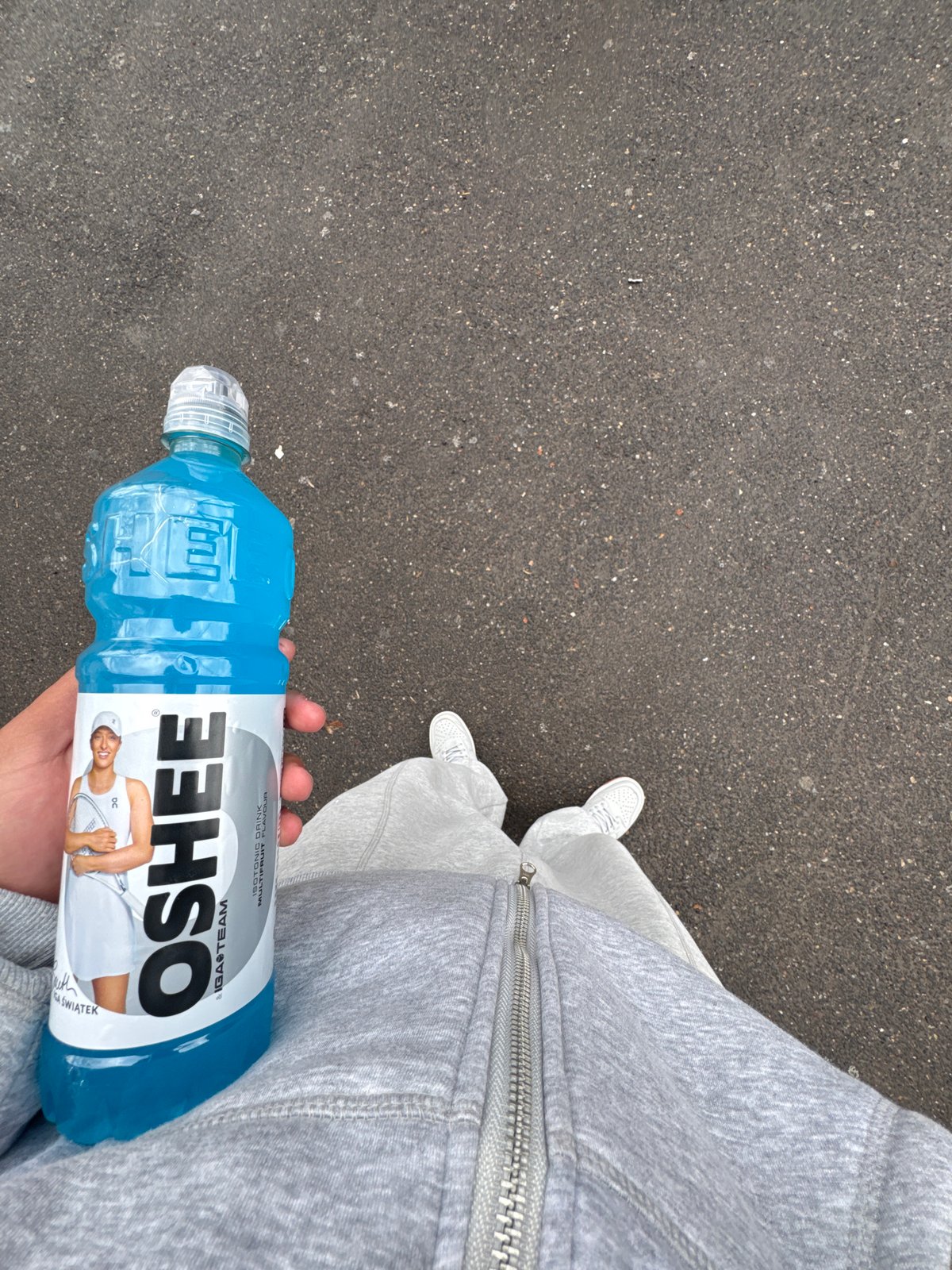 Person spotted with OSHEE drinks, Nike sneakers in Yerevan