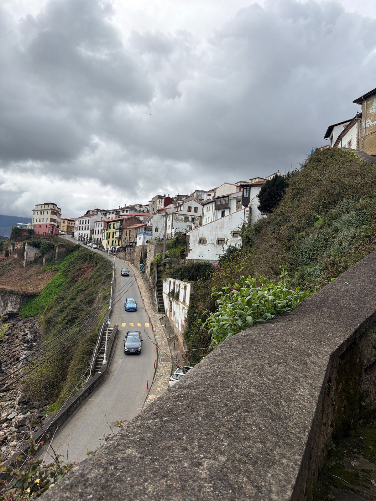 Morning walk documented through Colunga and Lastres, Spain