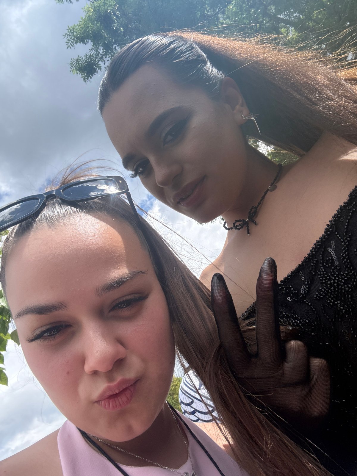 Urban street gathering and selfies captured in Sofia