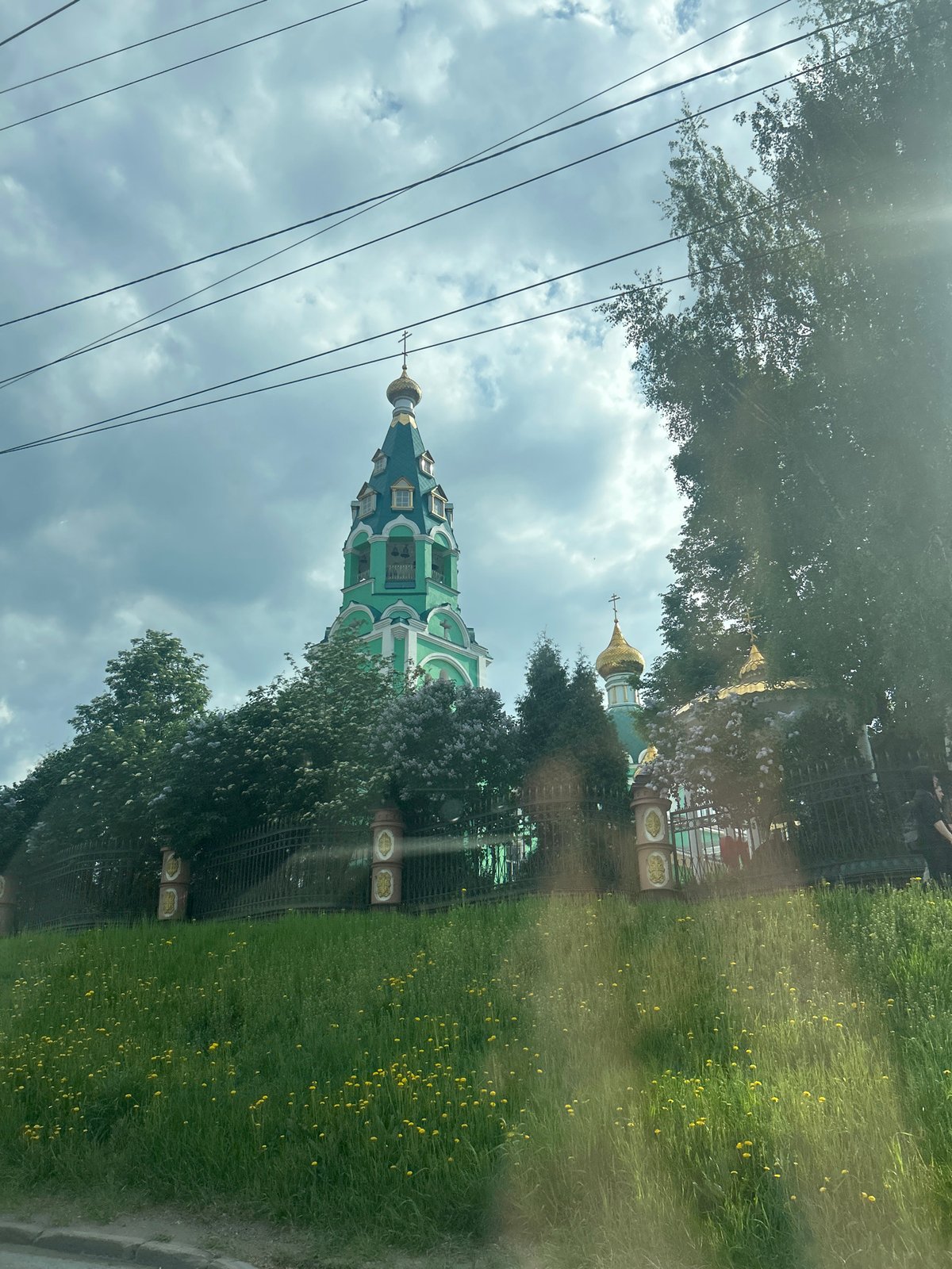 St. Michael's Cathedral observed in Izhevsk, Russia