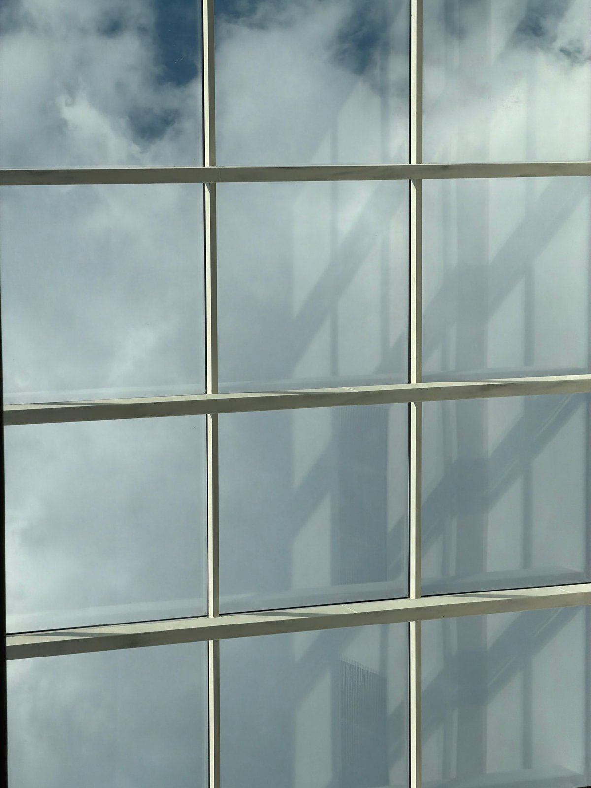 Modern building architecture documented in Moscow atrium