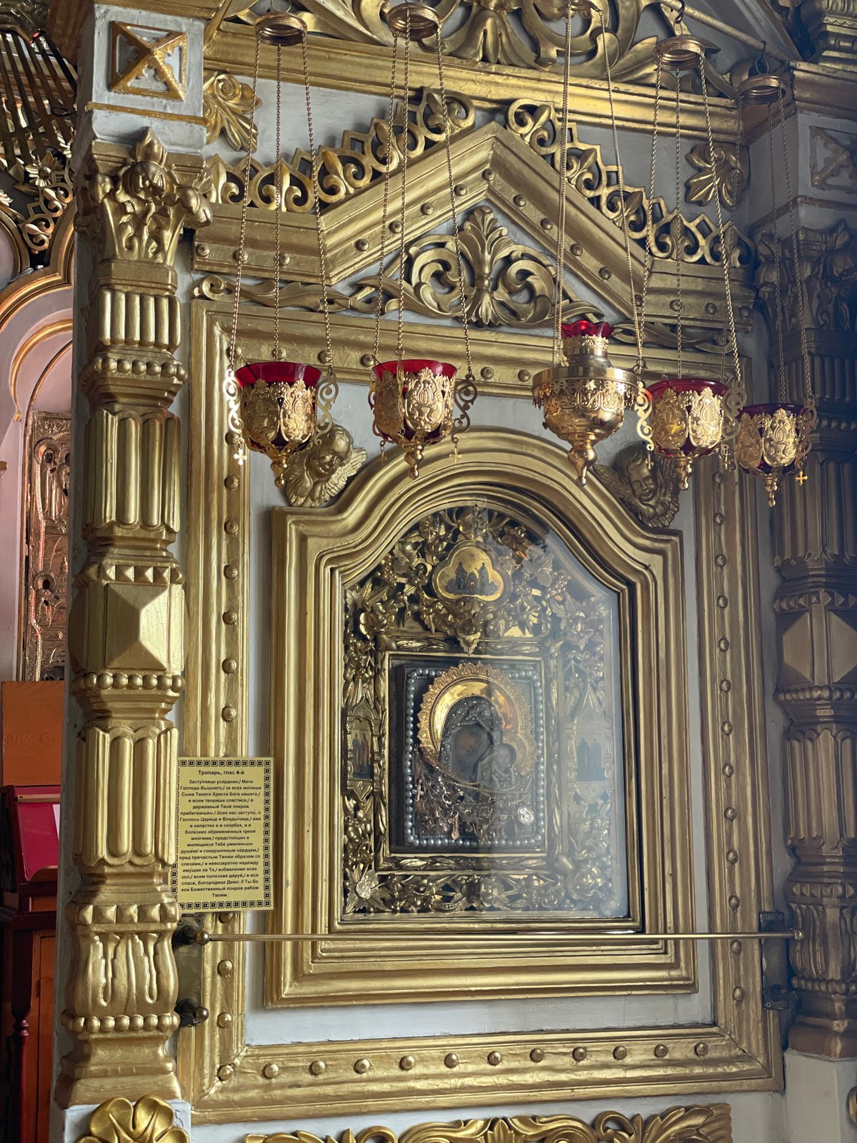 Tourist documents walking tour through historic Kazan churches and streets