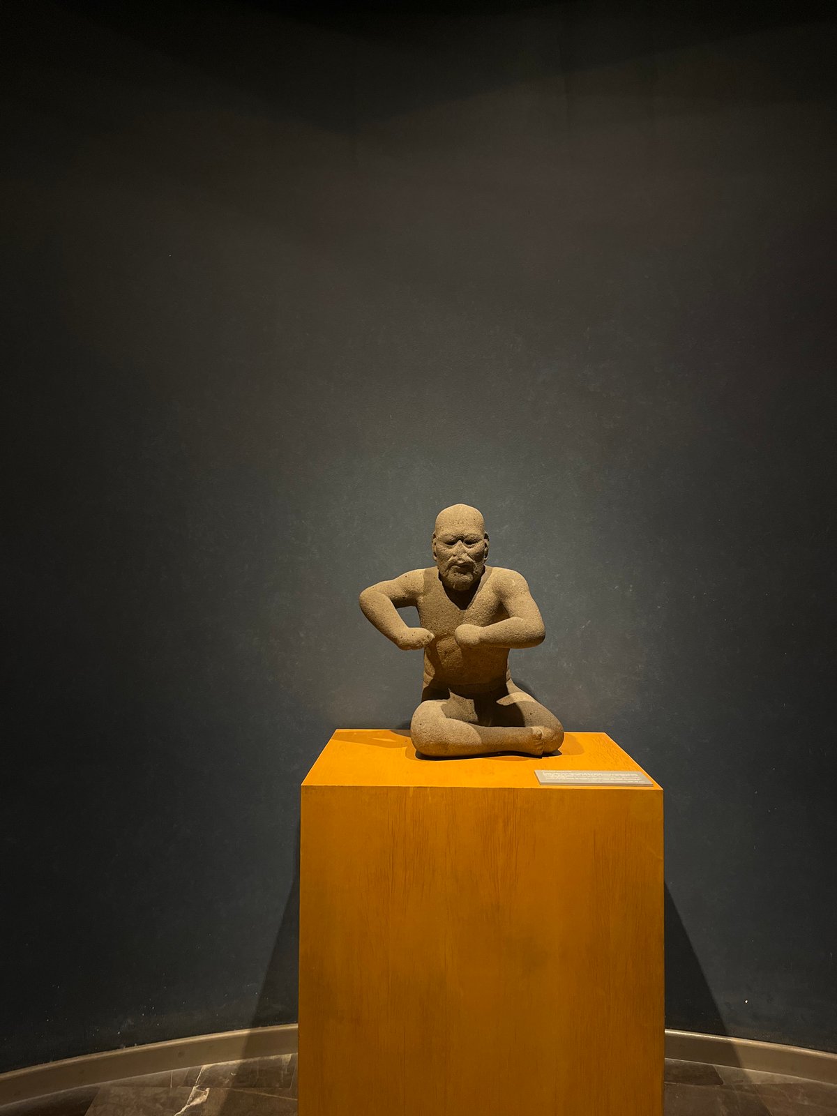 Touring pre-Columbian galleries at Mexico City's national anthropology museum