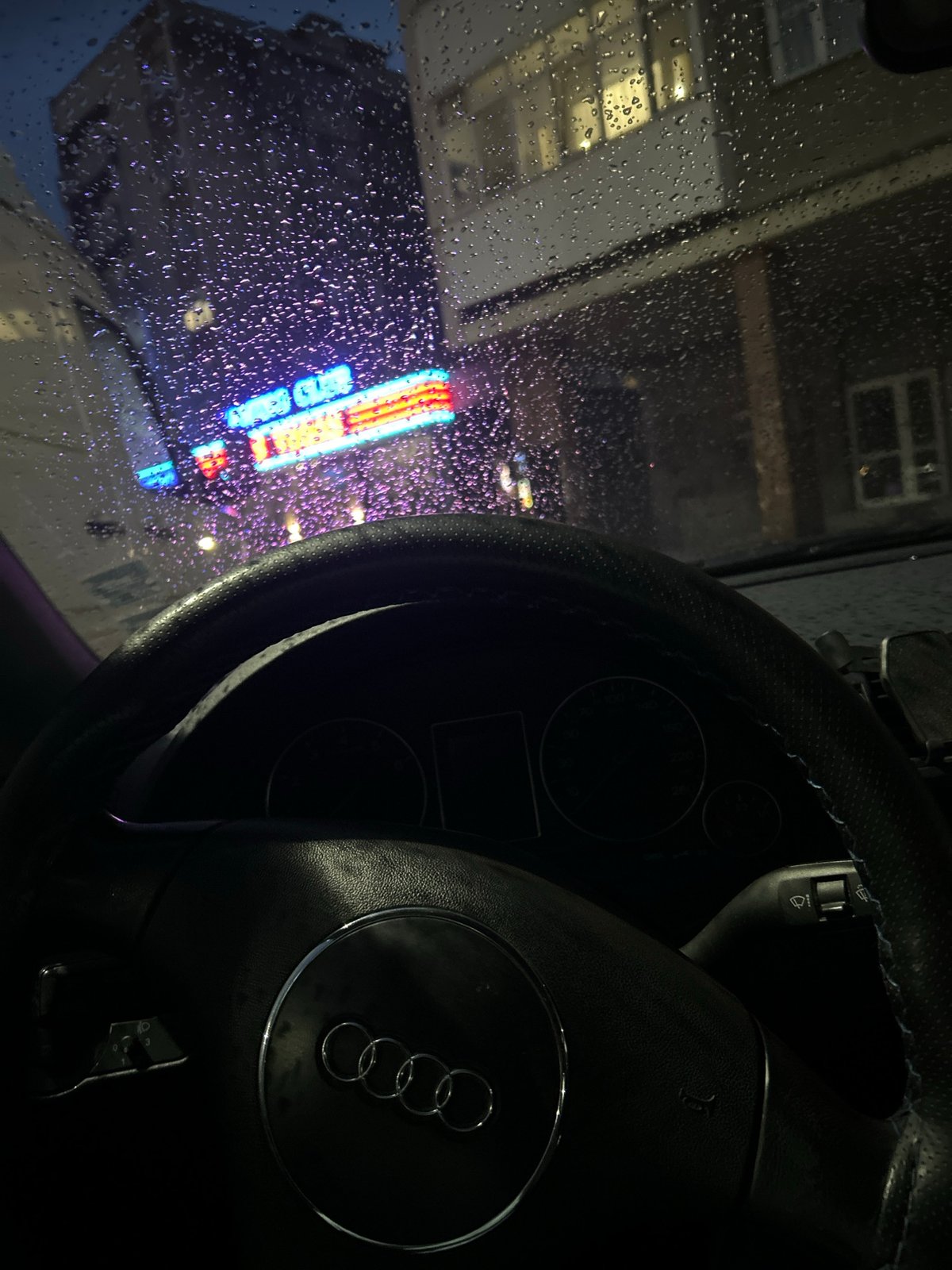 Evening scenes in Plovdiv: rainy drive, restaurant visit