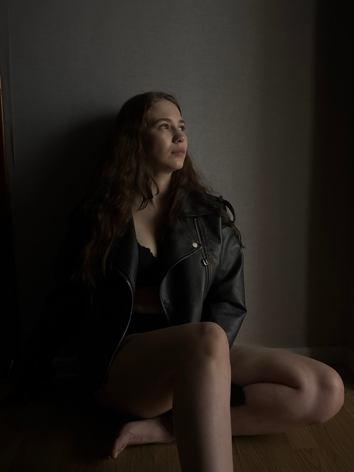 Candlelit portrait session in Chaikovsky, Russia