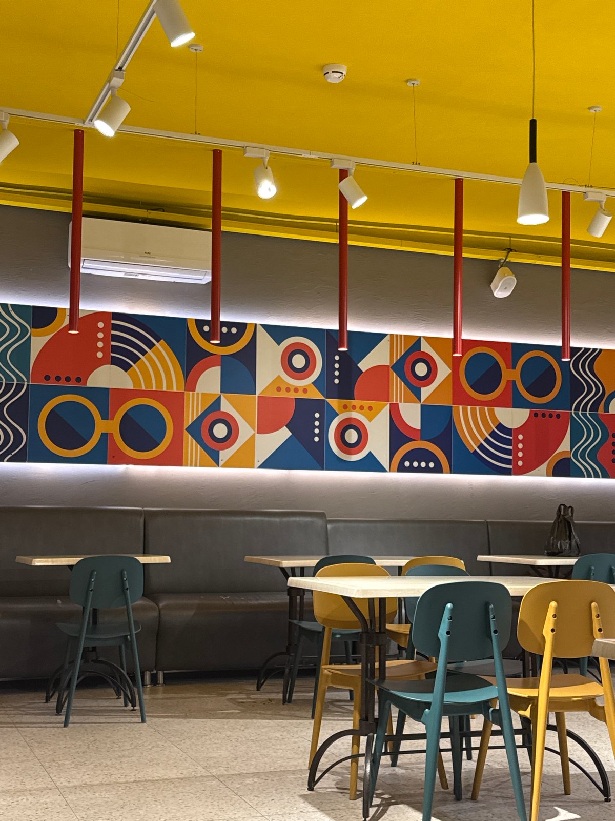 Interior photograph captured at Berezniki cafe or restaurant