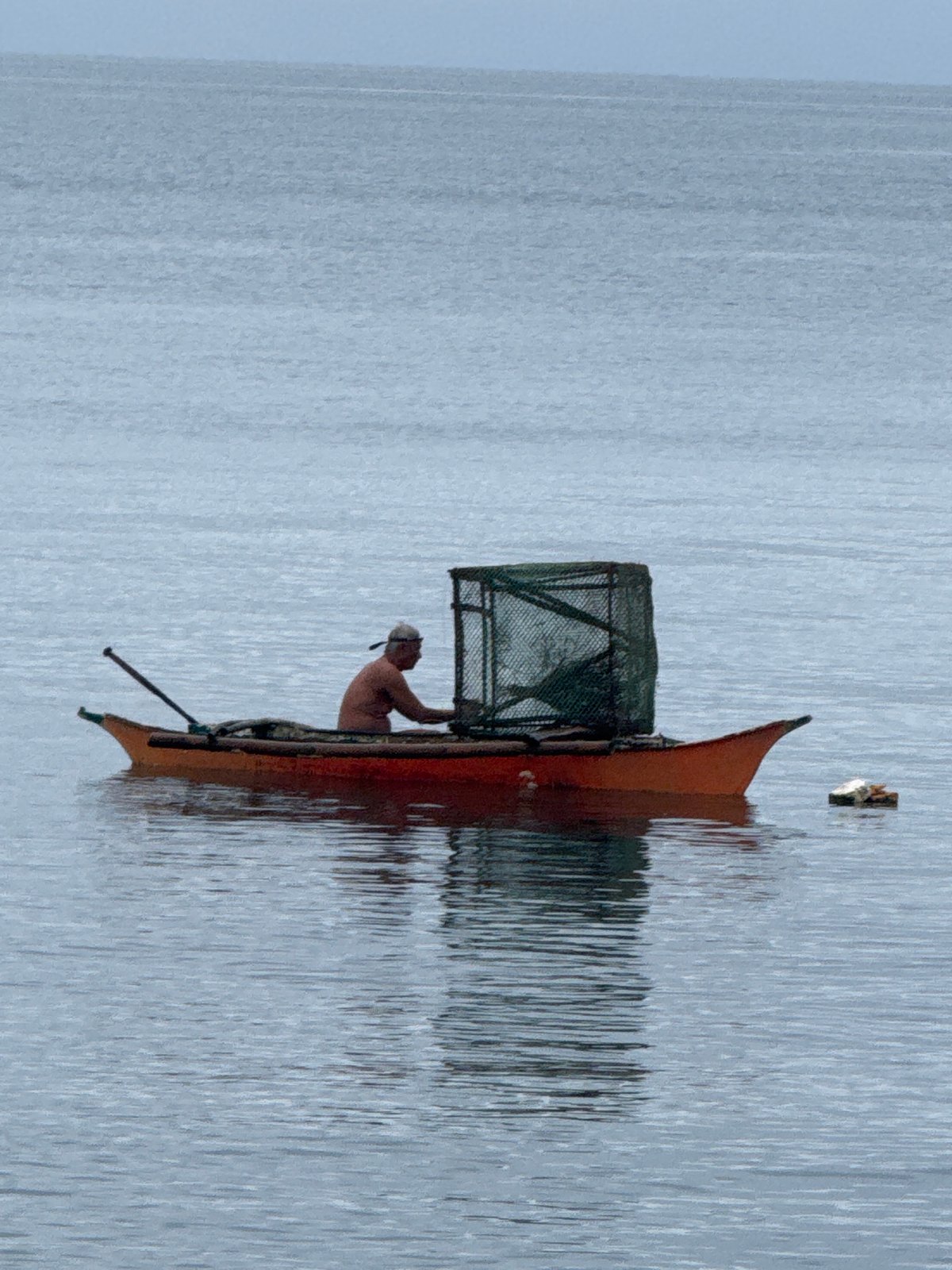 Evening fishing and recreation activities observed in Davao City
