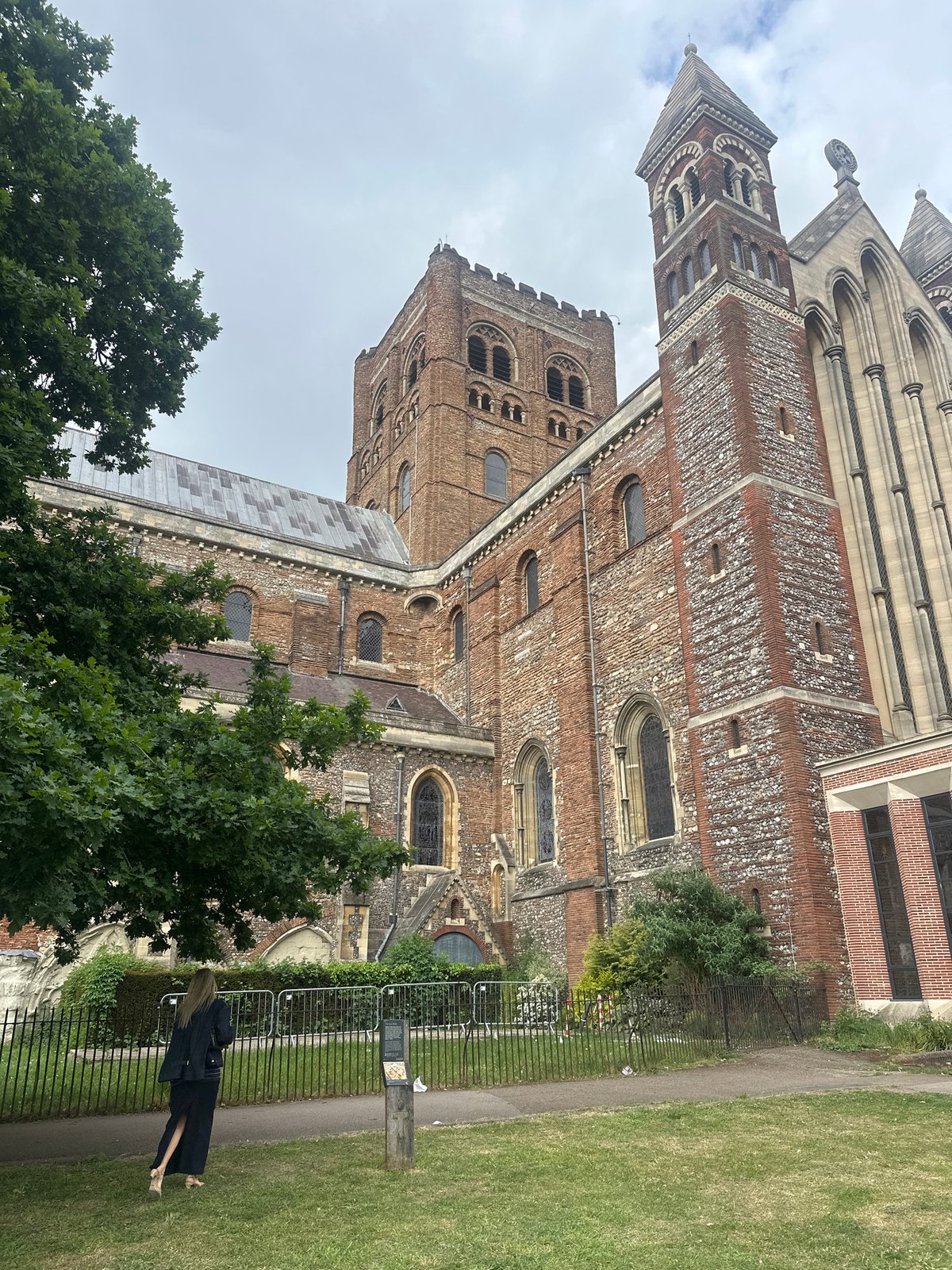 Visitor captures St Albans cathedral, market, and local shop scenes