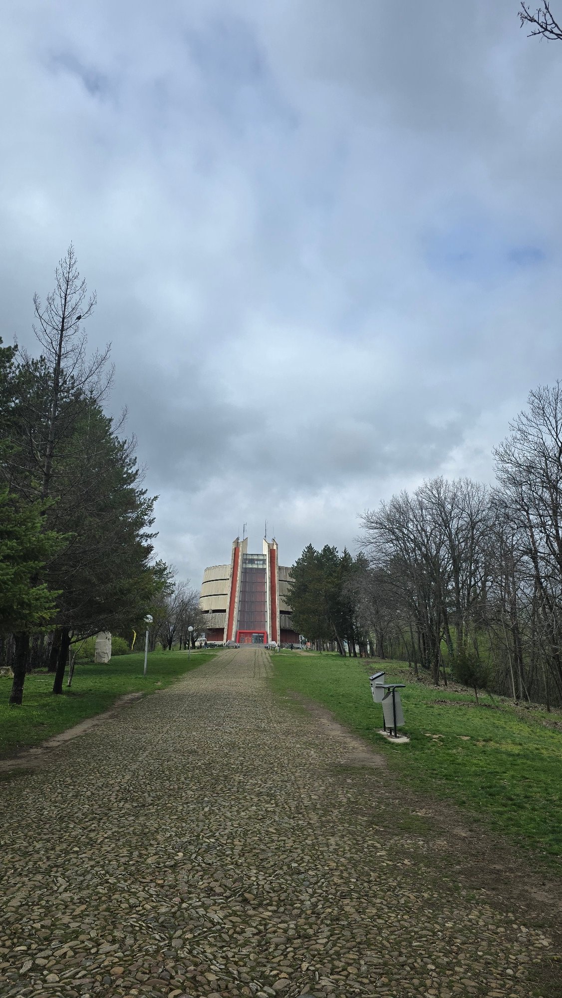 Morning visit documented at Pleven historical monument complex