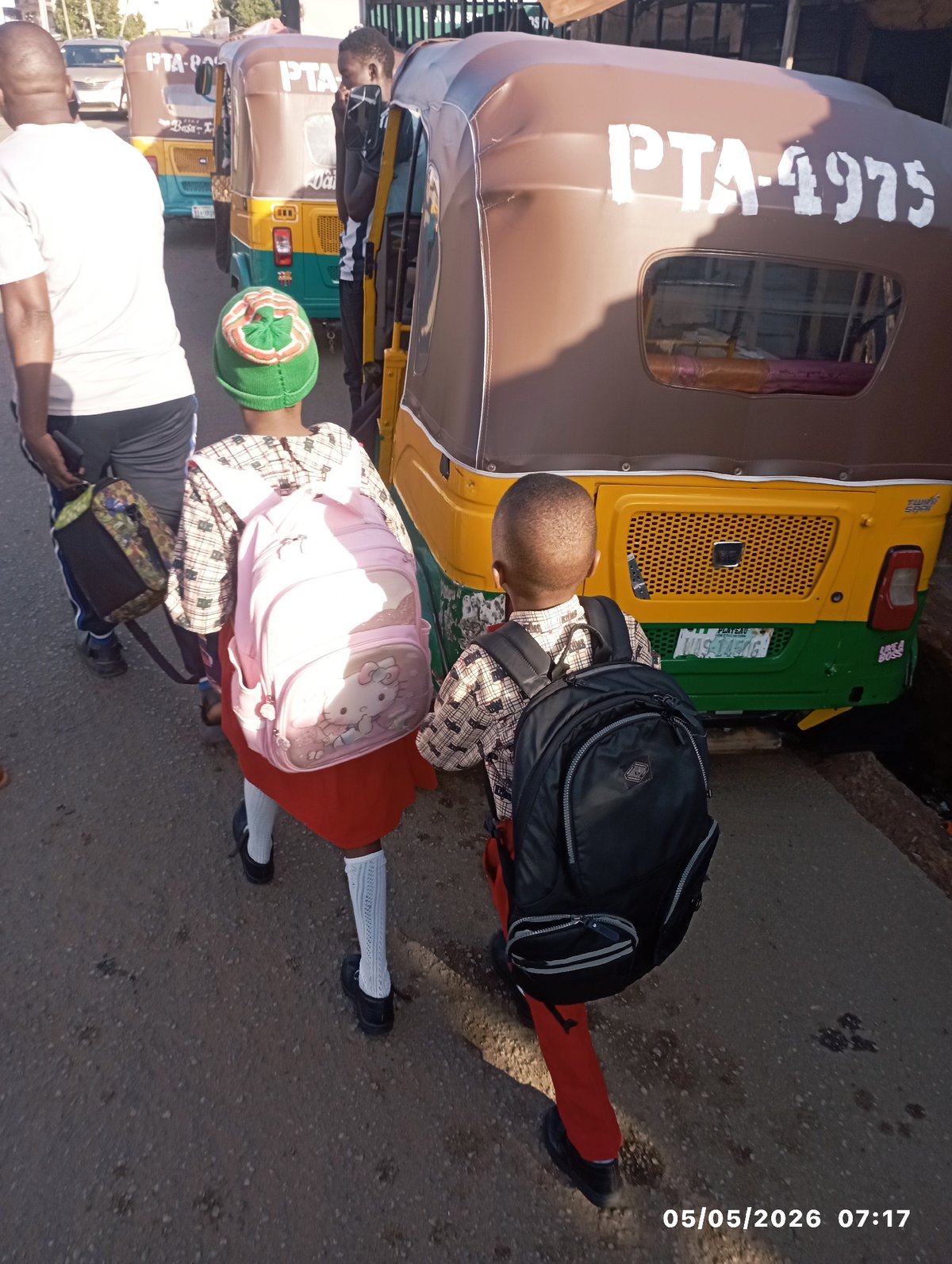 Morning street life captured in Jos, Nigeria communities