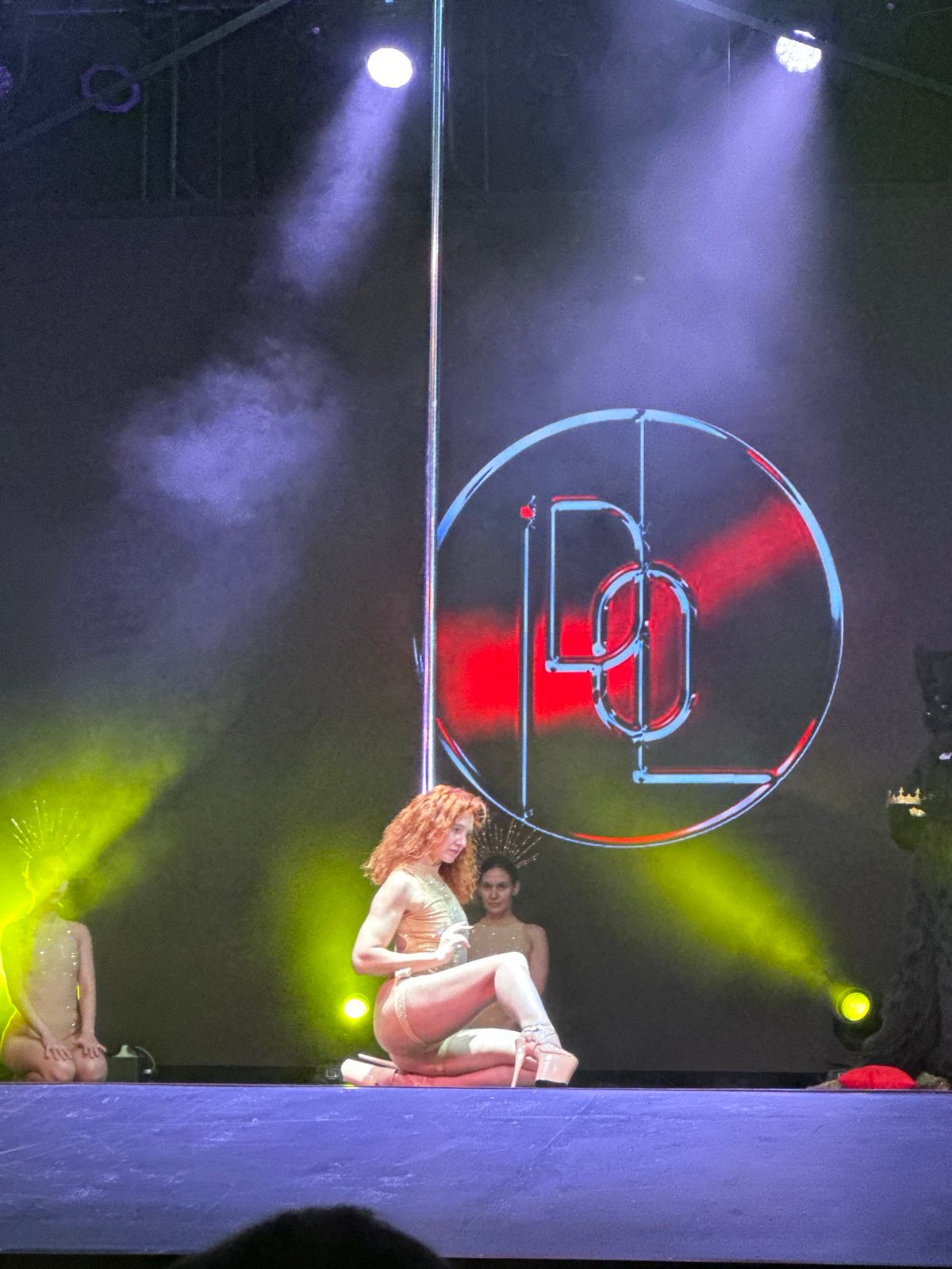 Dance performance with aerial acts staged in Krasnoyarsk theater