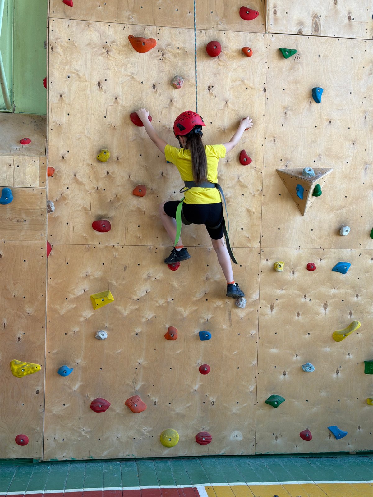 Youth recreation activities captured at Izhevsk indoor sports facility