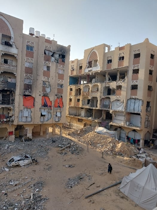 Extensive Urban Destruction Documented Across Khan Yunis, Palestinian Territory