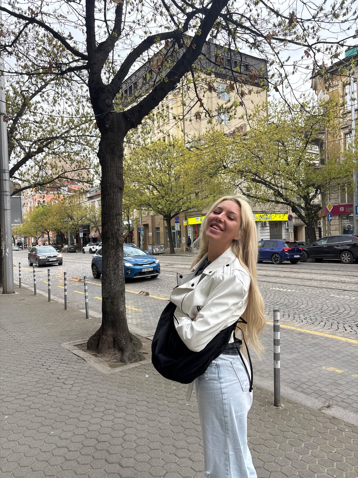 Afternoon scenes captured around Sofia include street portrait, toy shop