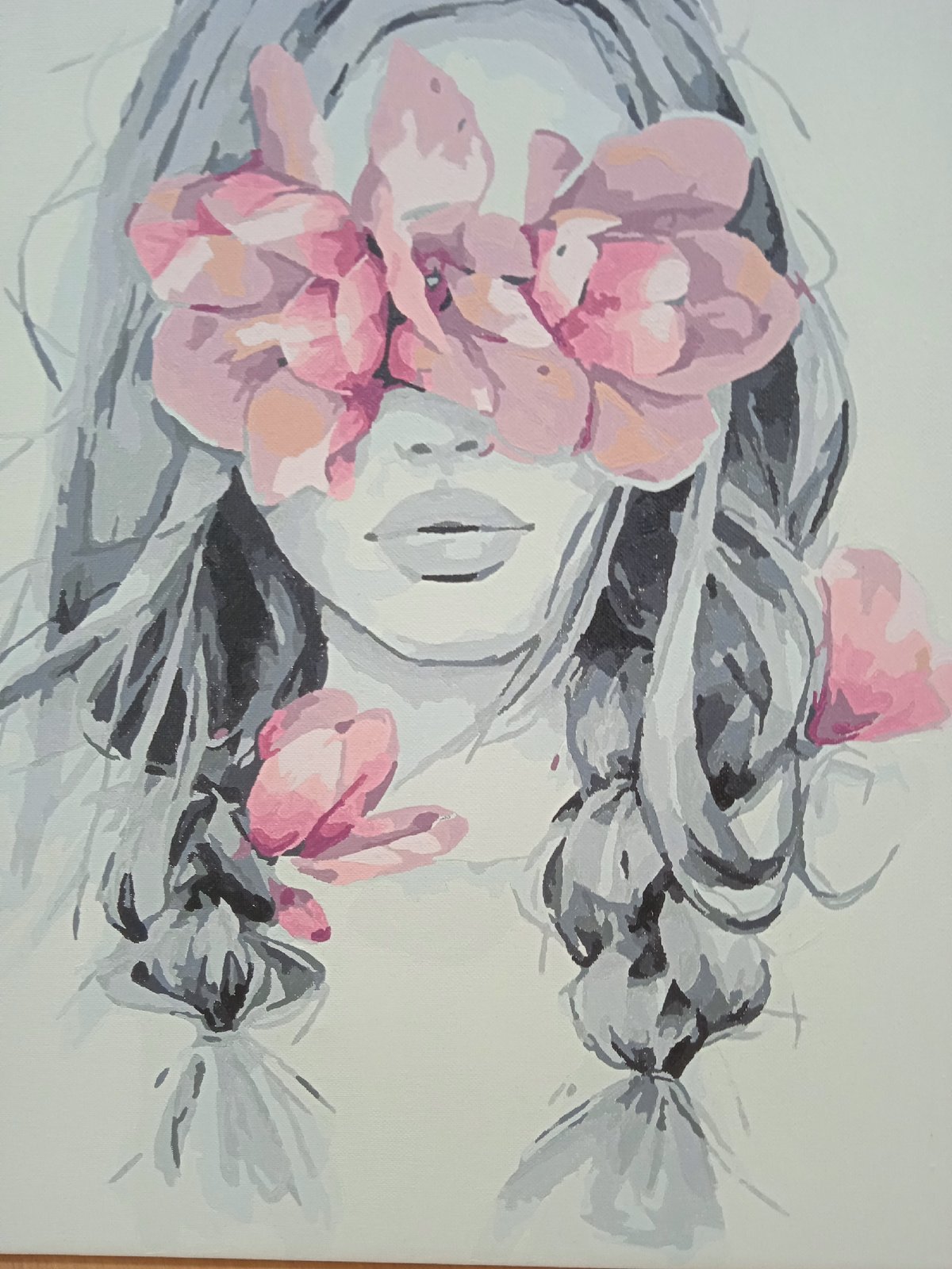 Floral art and nature photography centered on flowers