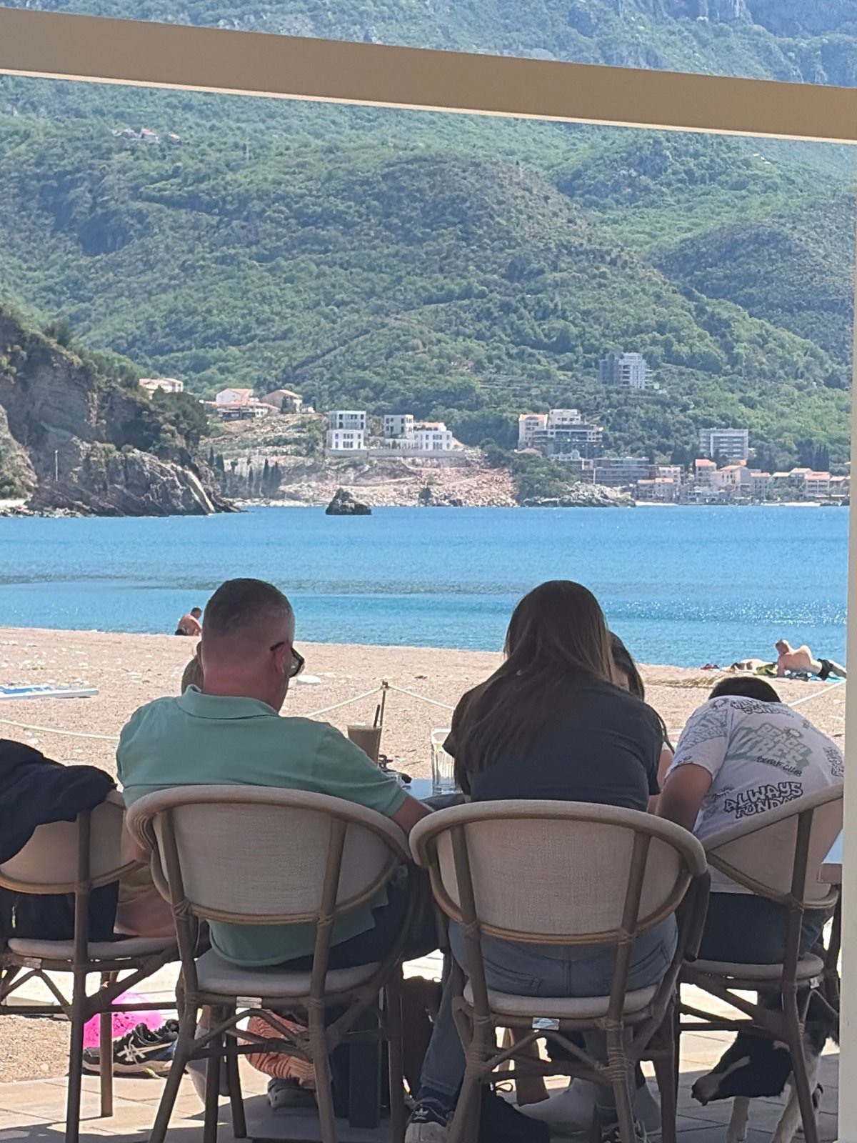 Construction Equipment Spotted on Montenegro Beaches Near Dining Areas