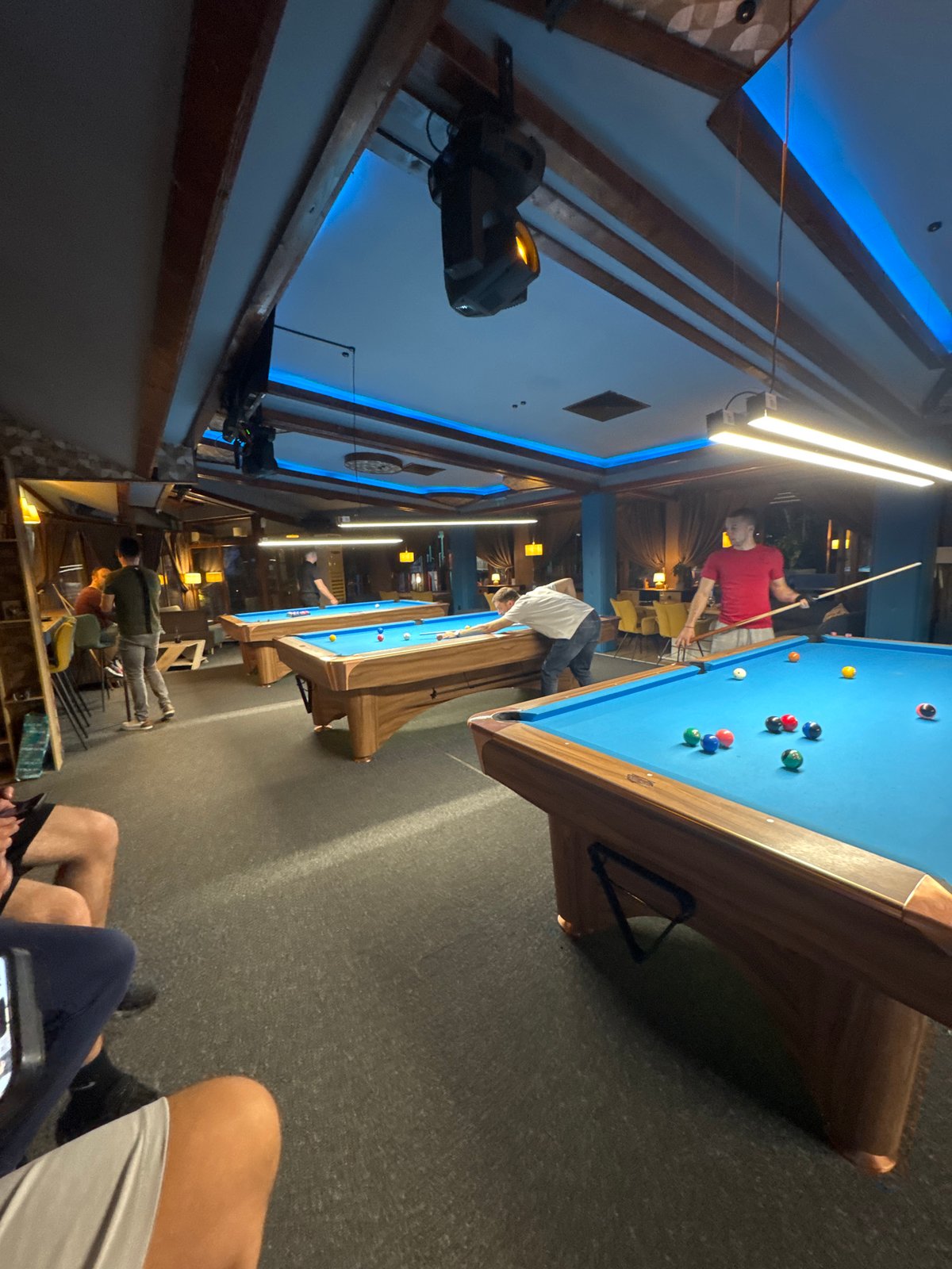 Pool game observed at Plovdiv recreational facility