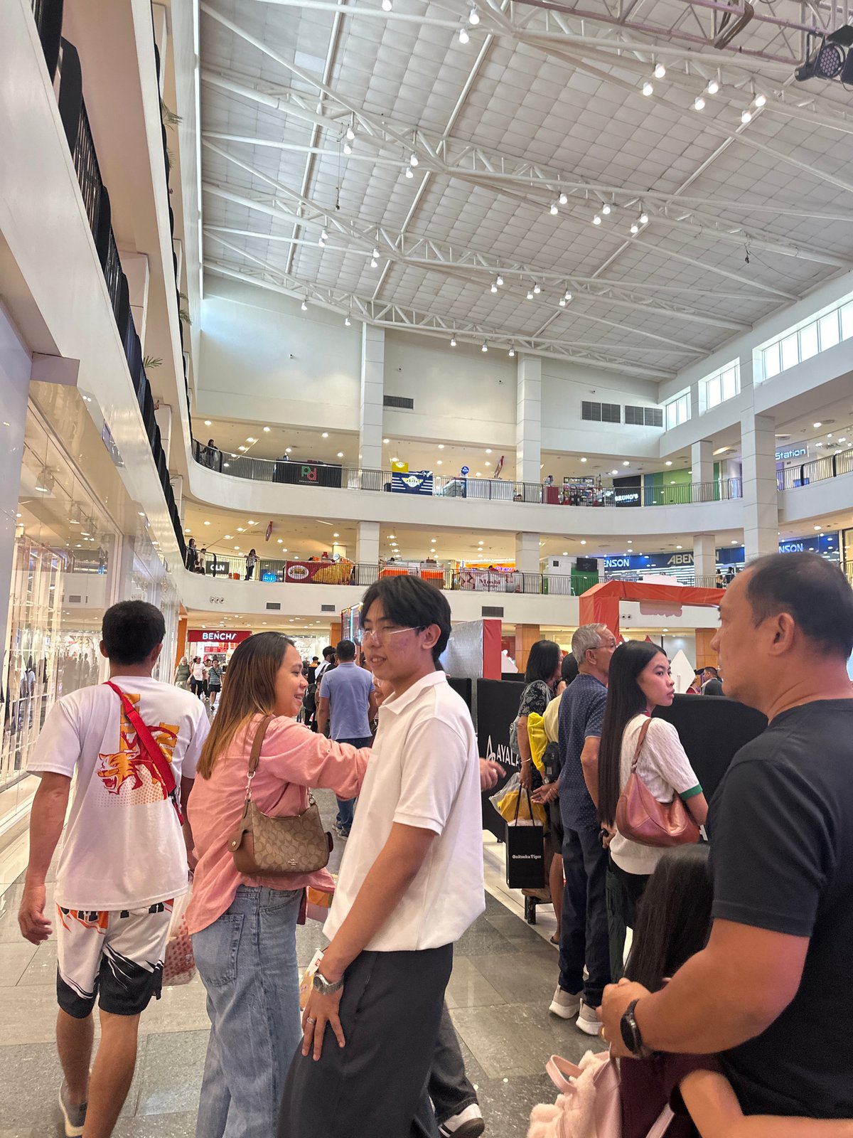 Retail browsing through Ayala Malls Abreeza, Davao City