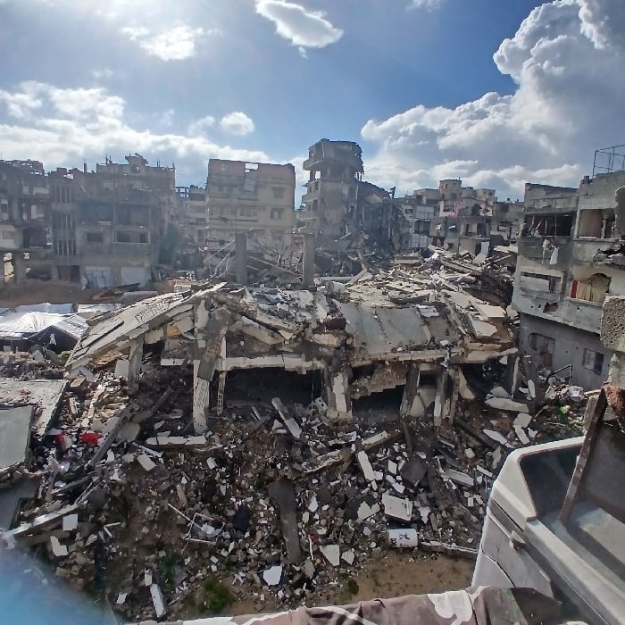 Witness documents Gaza City destruction and refugee camps