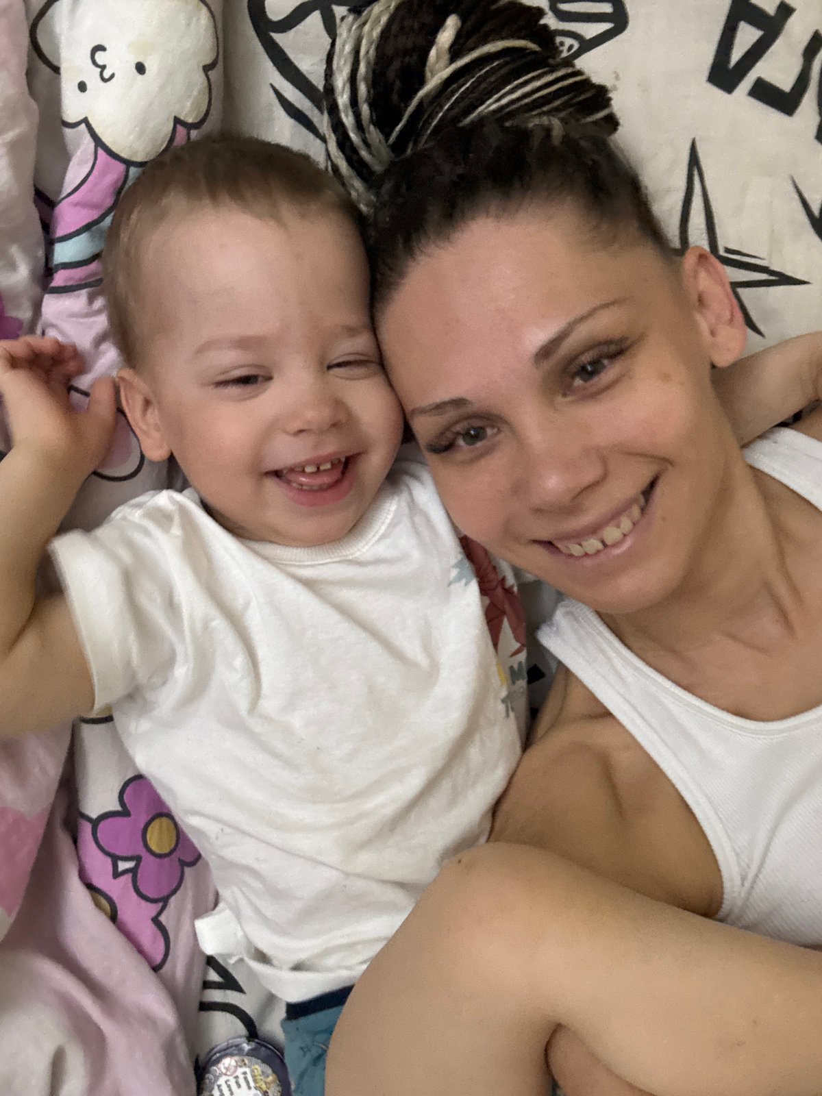 Family domestic moments captured in Rusanovo home