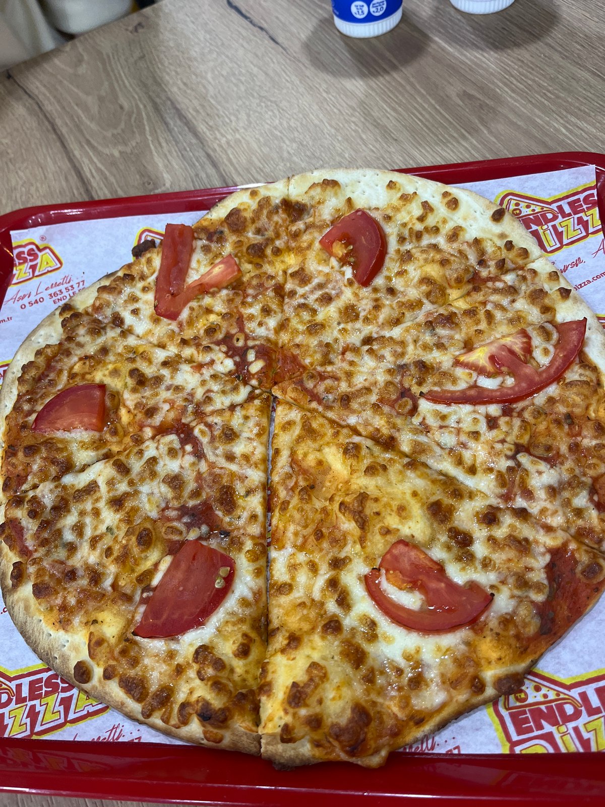 Pizza dinner documented at Alanya restaurant