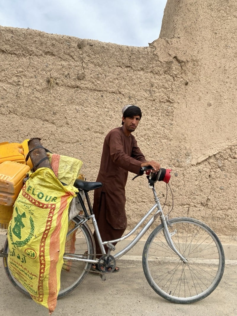 Daily life captured in Kandahar area street scenes