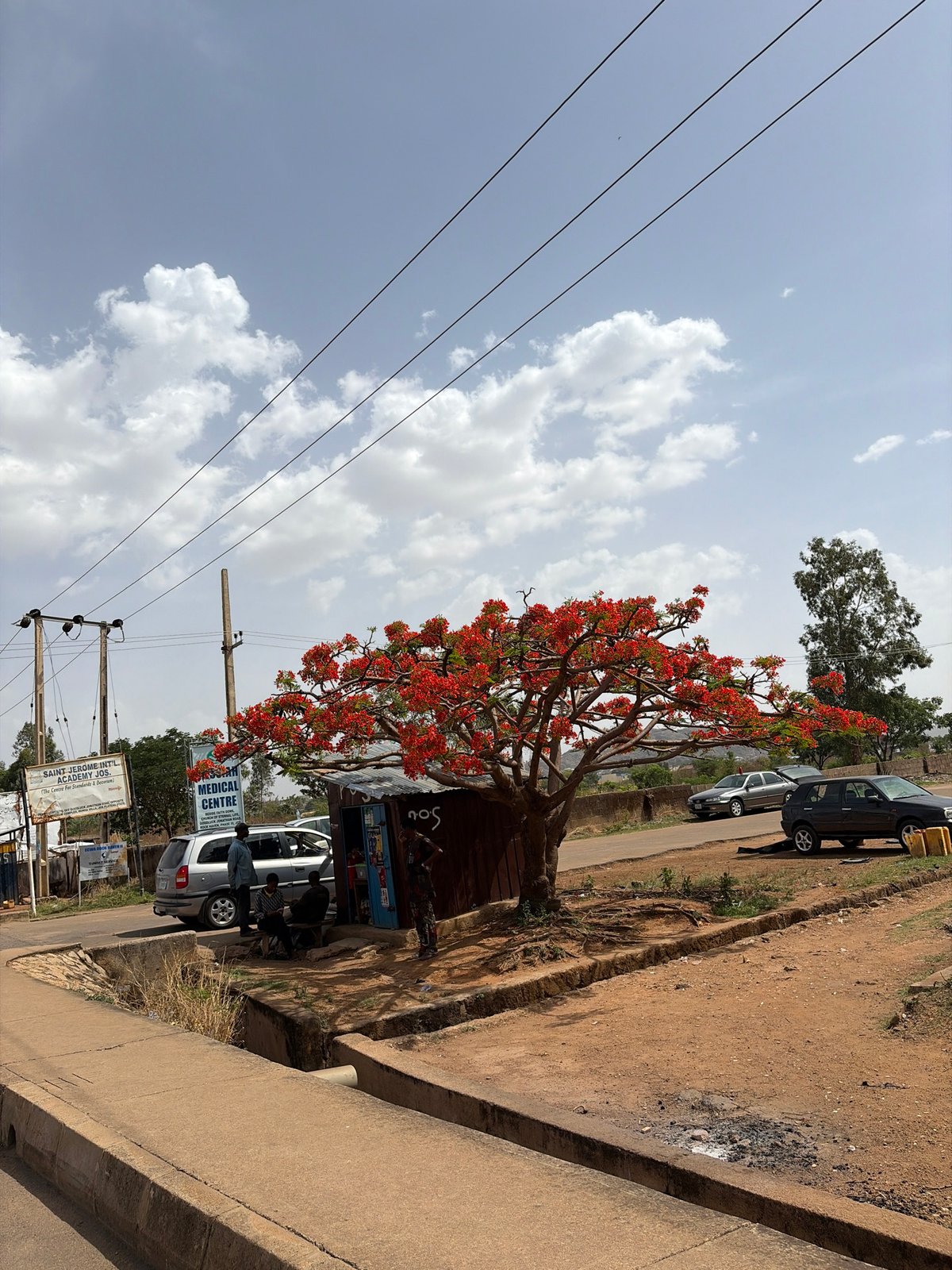 Daytime street life documented across two Nigerian neighborhoods