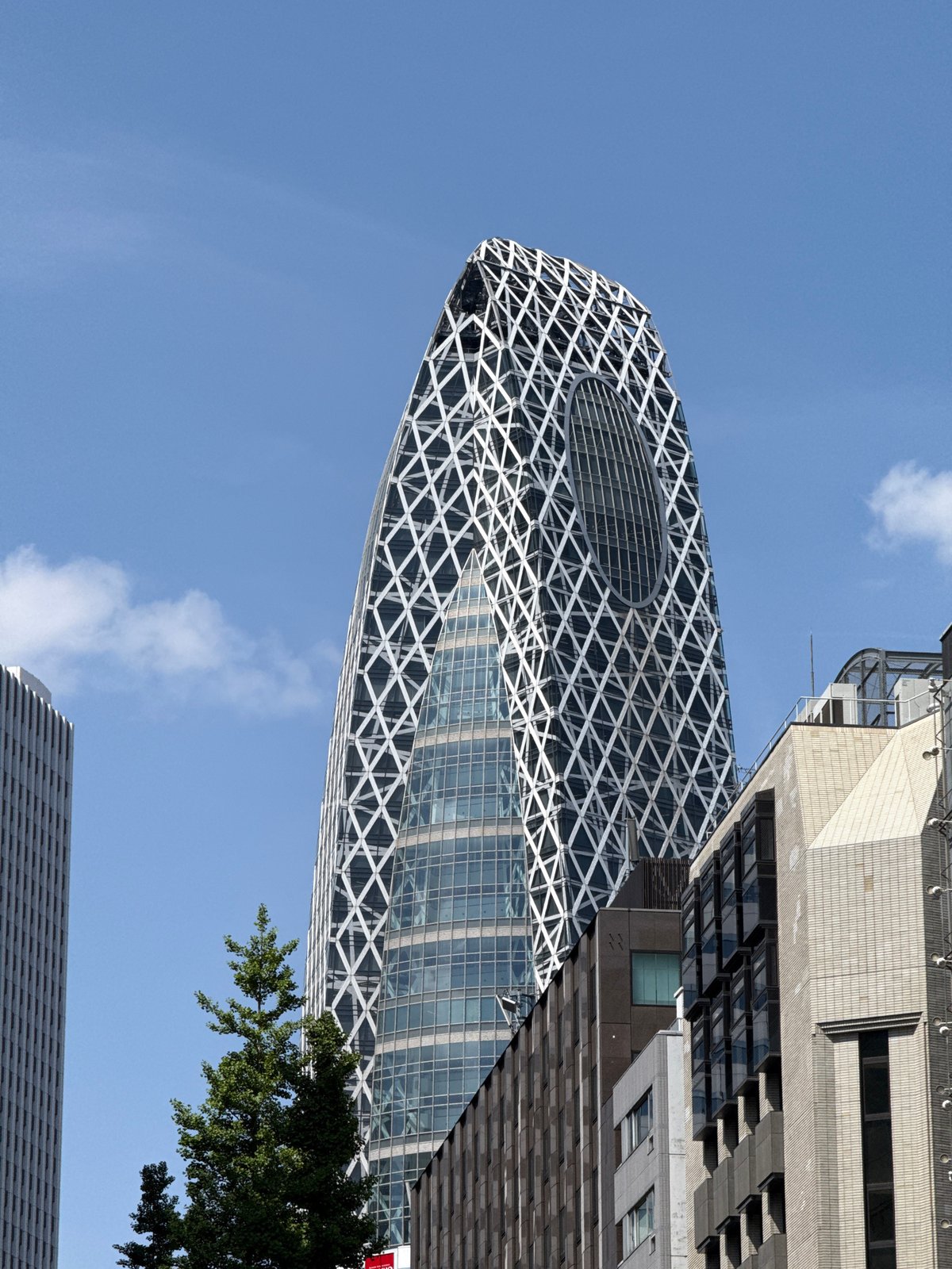 Early morning architectural observations recorded across central Tokyo districts
