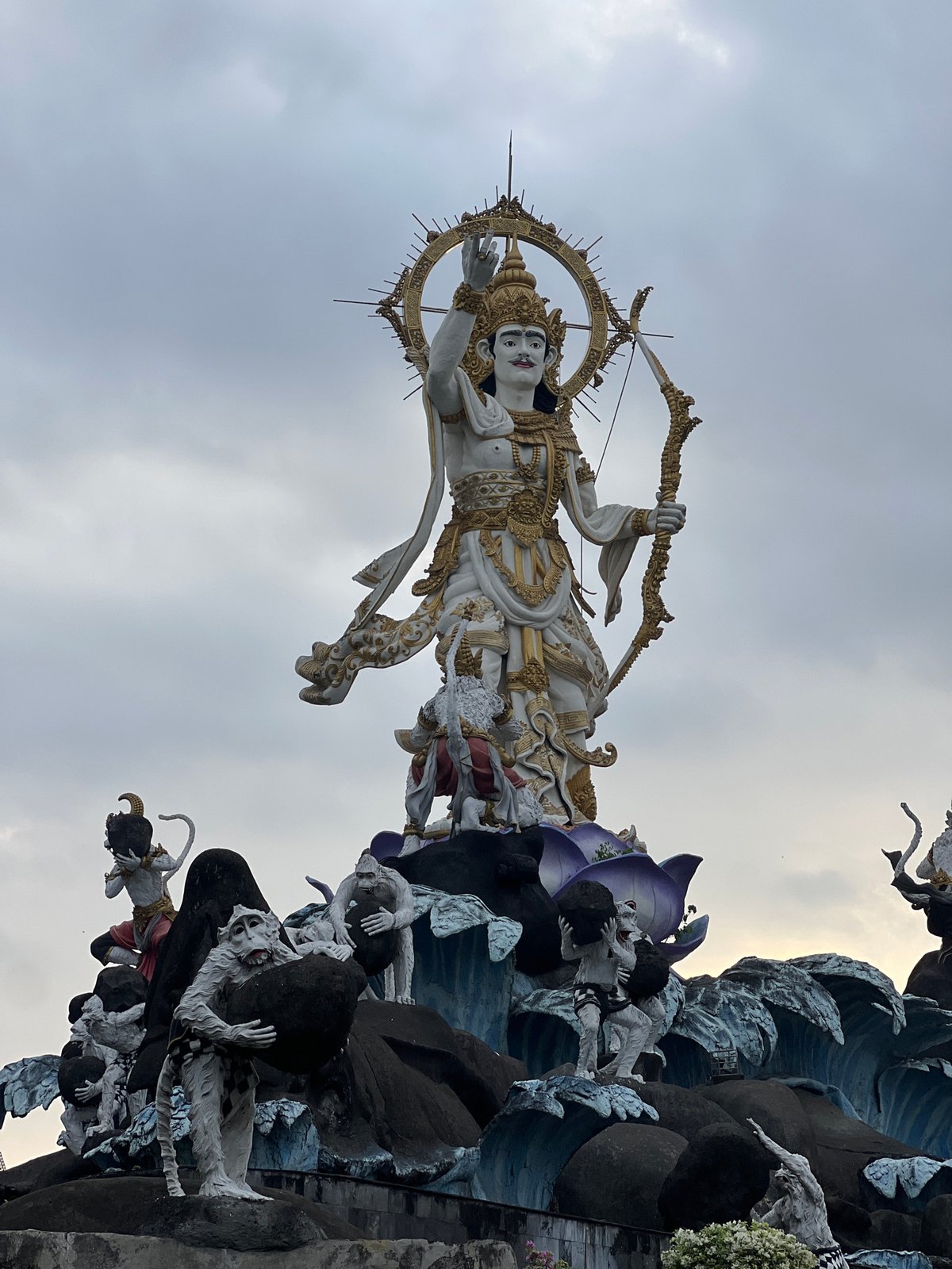 Garuda Wisnu Kencana statue, Denpasar, from multiple angles