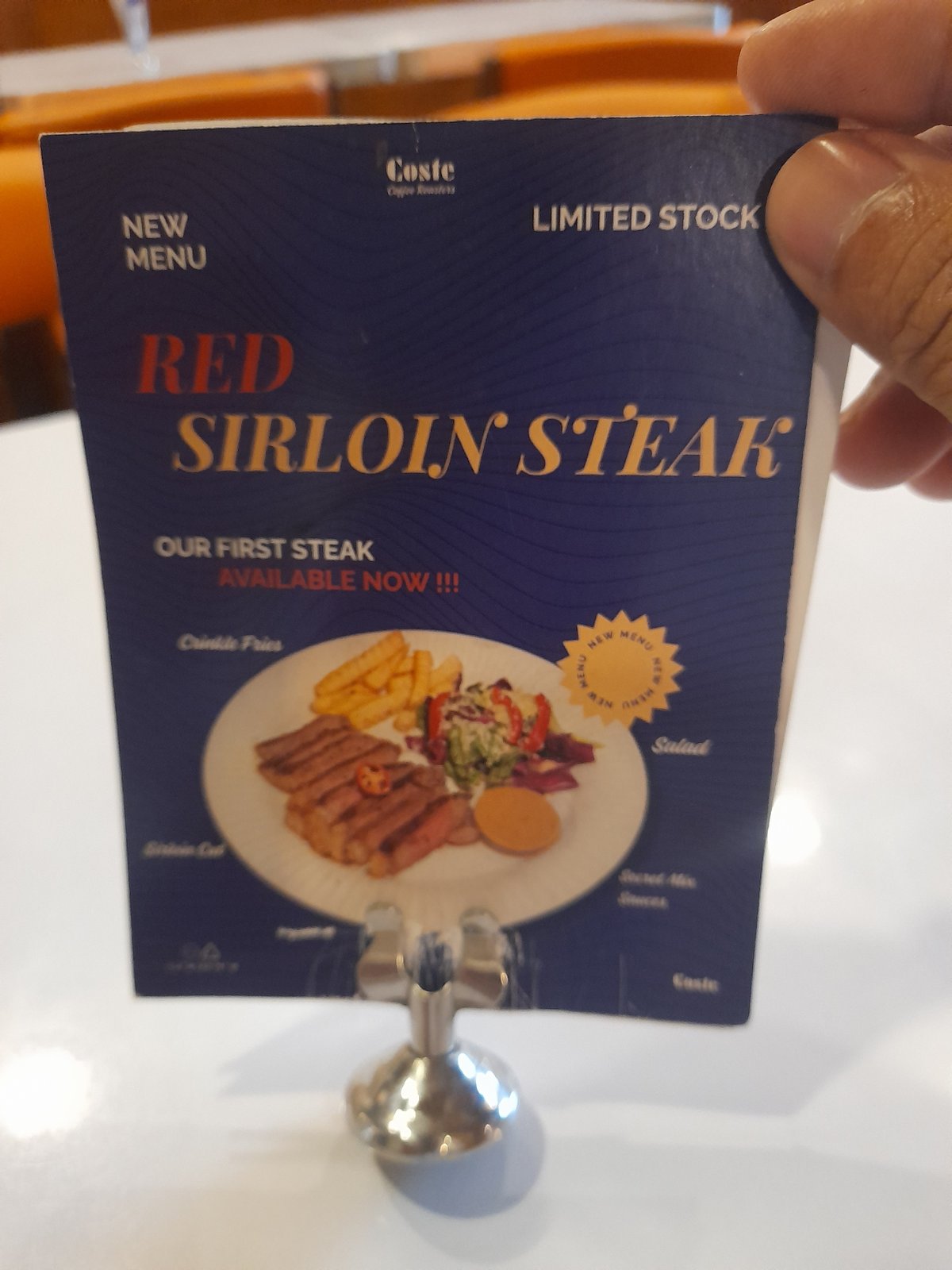 Early morning dining experience documented in Surabaya restaurant
