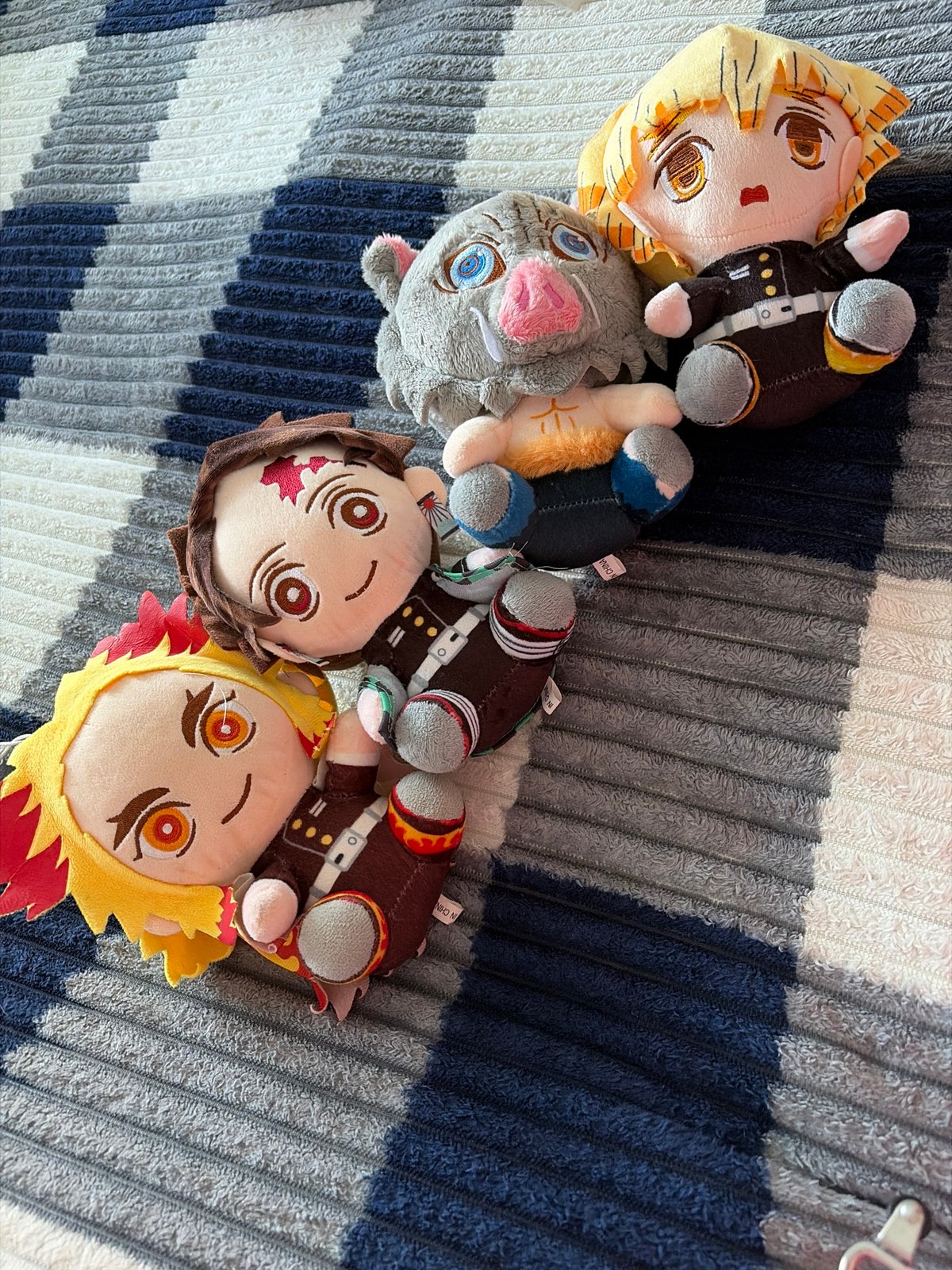Anime collectibles and salon visit documented in Chaikovsky