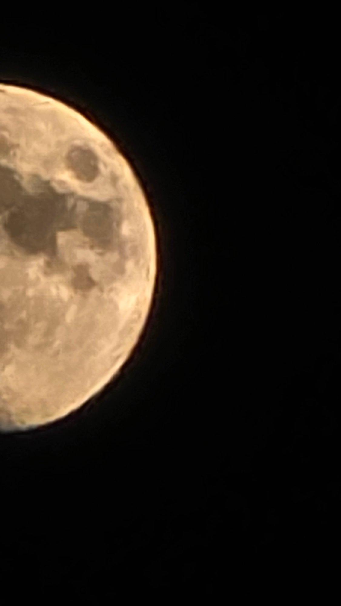 Moon photographed showing surface craters and features May 27