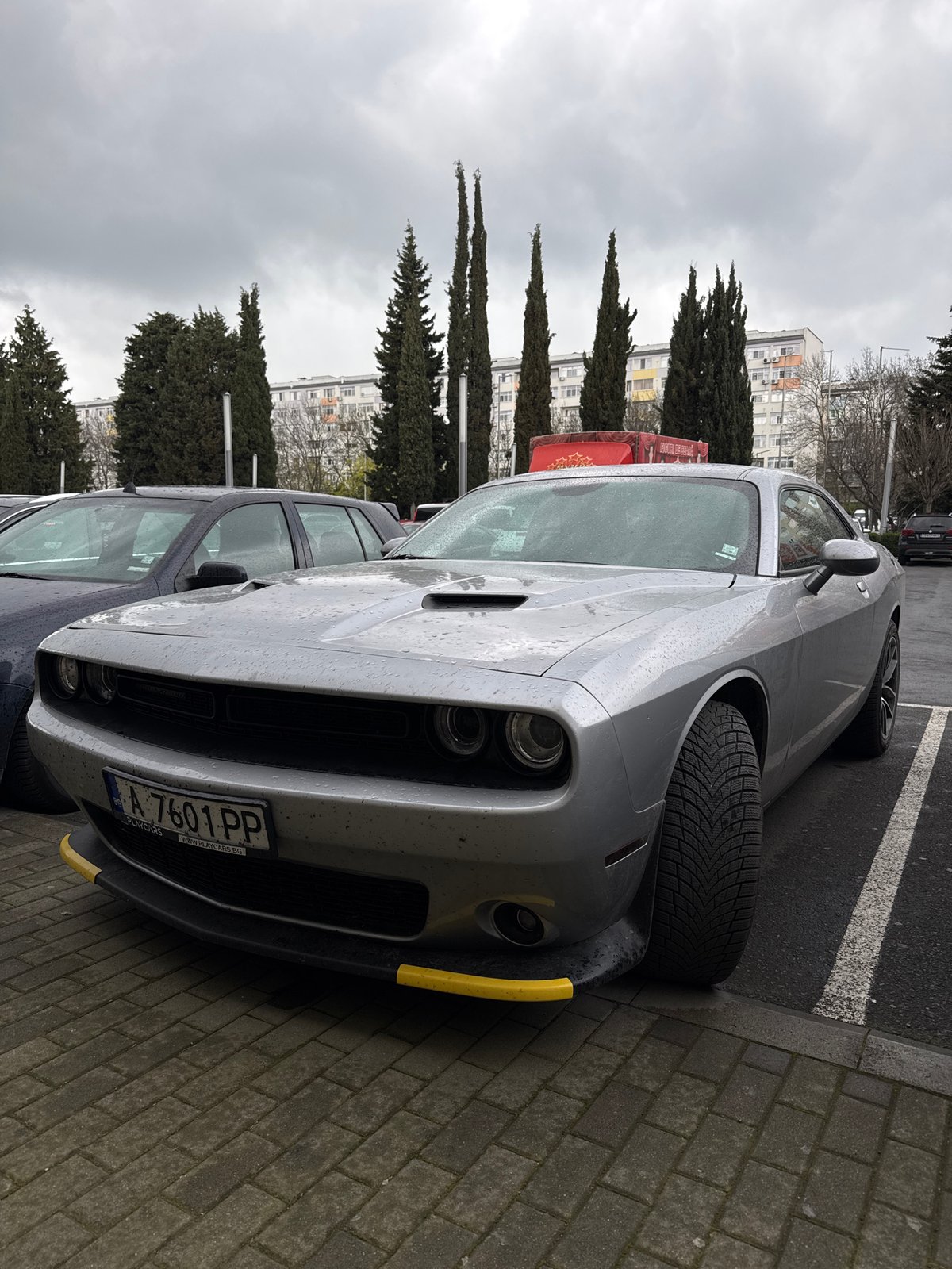Morning scenes captured at IKEA Burgas parking area