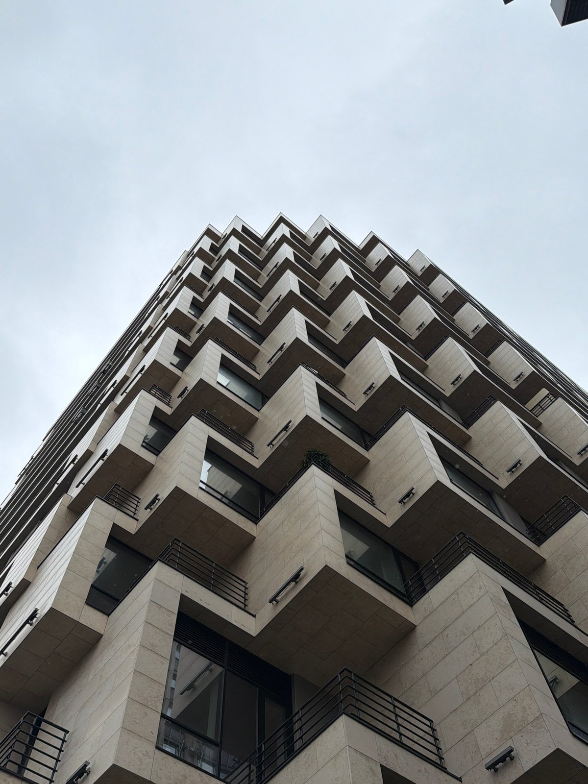 Modern Moscow architecture and interiors documented in morning photos