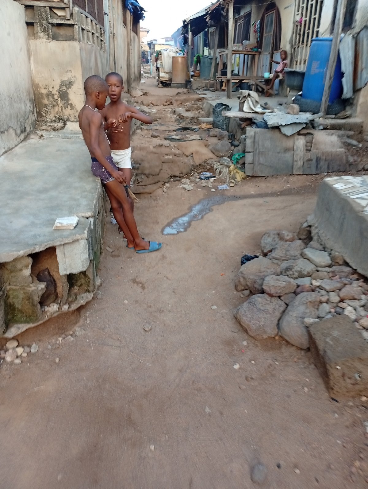 Morning life documented in Nigerian neighborhoods Adankolo, Zango-ndaji